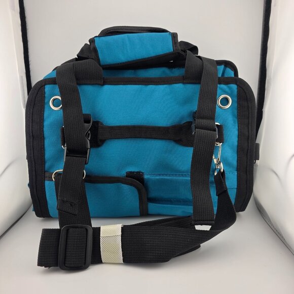 Verdance Oasis Blue Canvas Water‎ Resistant Garden Tool Bag 19 x 12.5 in - NEW - Picture 2 of 7